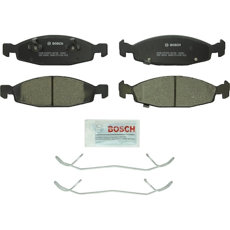 Bosch Quietcast Disc Disc Brake Pads, Bc790 BC790